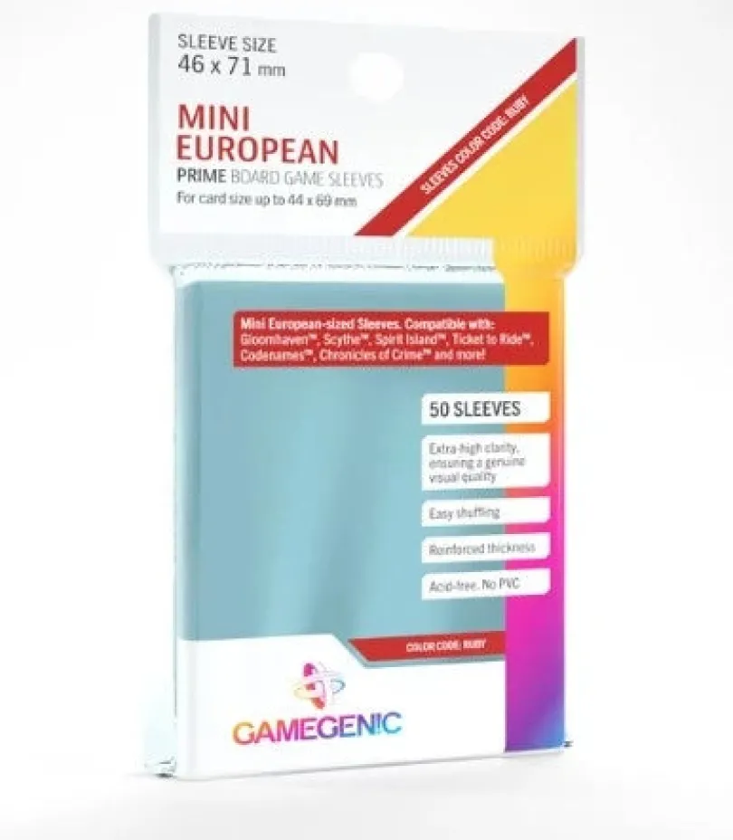 (46x71 mm) Gamegenic - PRIME Mini European Sleeves