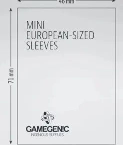 (46x71 mm) Gamegenic - PRIME Mini European Sleeves