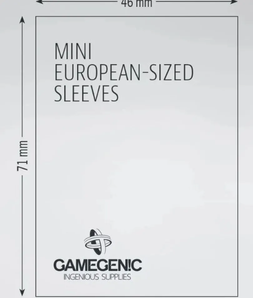 (46x71 mm) Gamegenic - PRIME Mini European Sleeves