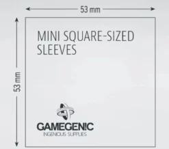 (53x53 mm) Gamegenic - PRIME Mini Square Sleeves