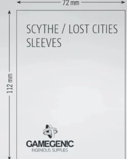 (72x112 mm) Gamegenic - PRIME Scythe/Lost Cities Sleeves
