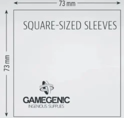 (73x73 mm) Gamegenic - PRIME Square Sleeves