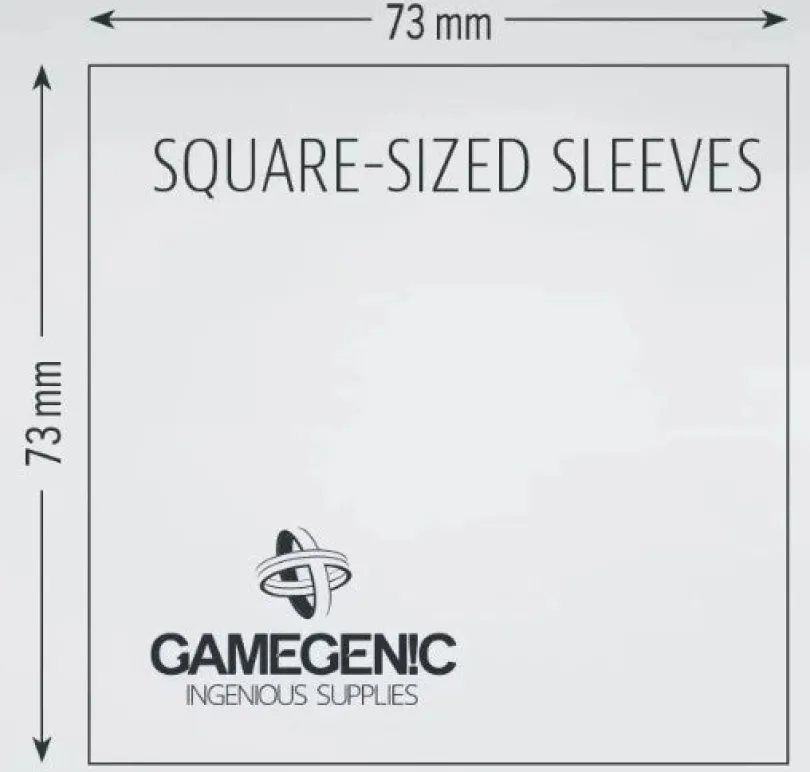 (73x73 mm) Gamegenic - PRIME Square Sleeves