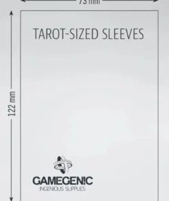(73x122 mm) Gamegenic - PRIME Tarot Sleeves