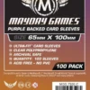 (65x100 mm) Mayday Games Card Sleeves - Magnum Ultra-Fit - Purple