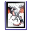 3" X 4" Purple Border Toploader (25st)