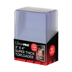 3" x 4" Super Thick 130PT Toploader (10st)