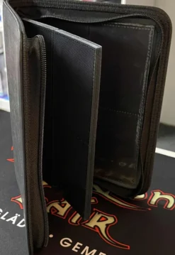 Zip Cardbinder 4-Pocket (80 cards) Black