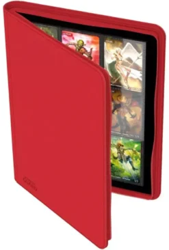 Zipfolio 360 - 18-Pocket XenoSkin - Red