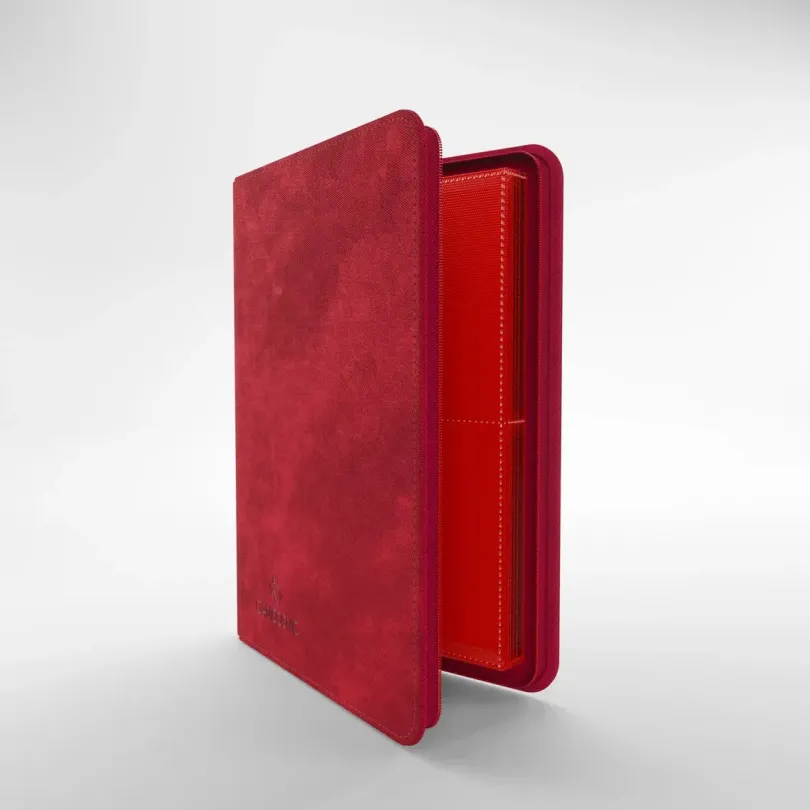 Zip-Up Album 8-Pocket Red